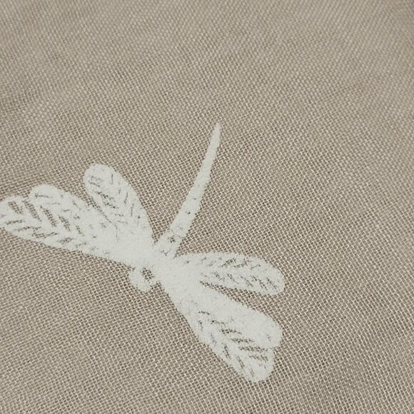 Dragonfly Motif Scarf - New - Picture 4 of 9